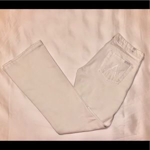 7 For all Mankind White A Pocket Jeans Sz 26 🦋